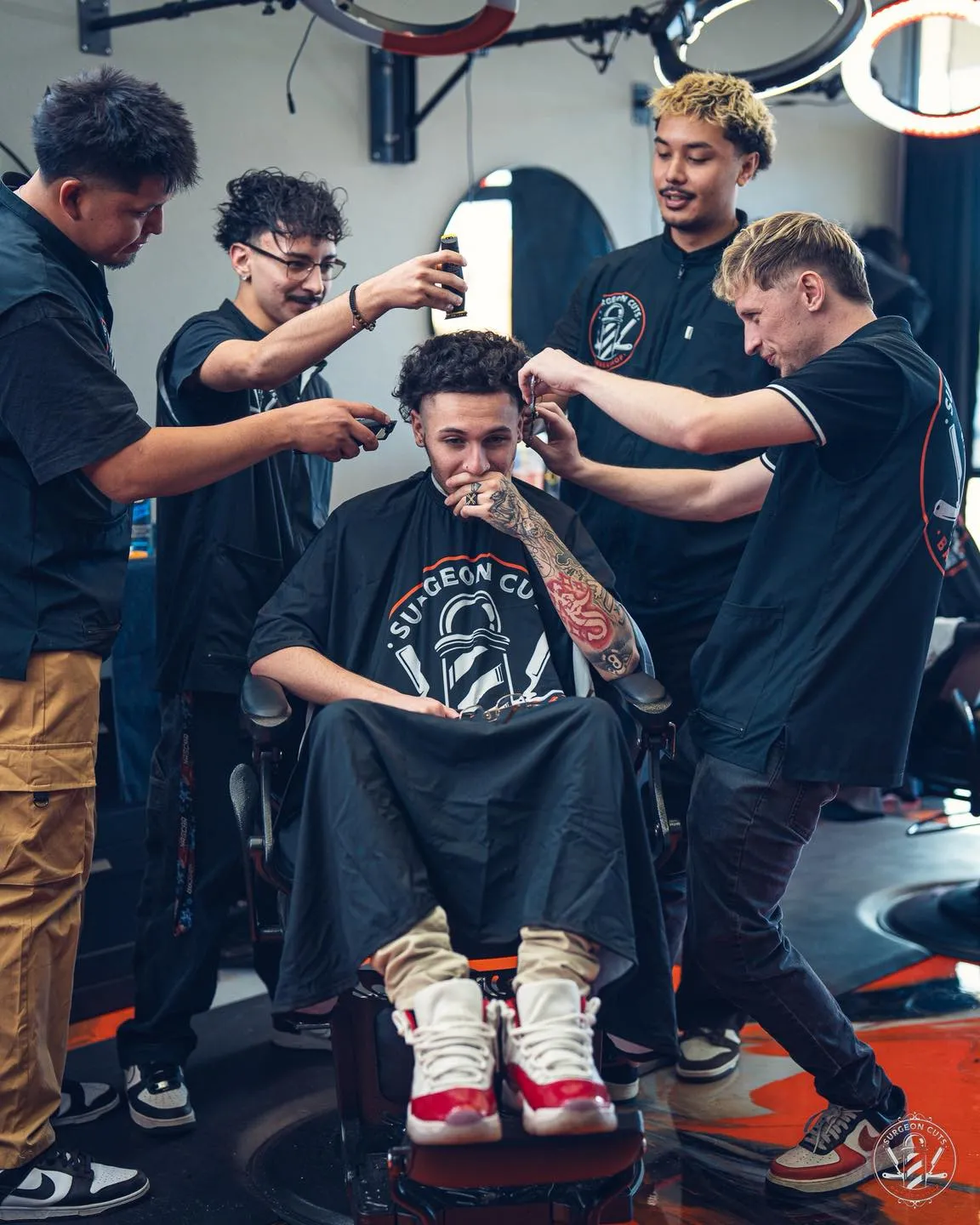 Surgeon Cuts Barbershop