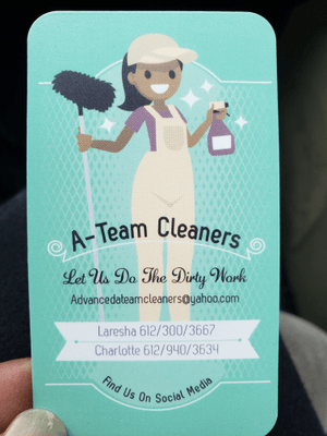 A-Team Cleaners LLC logo