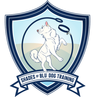 Shades of Blu Dog Training logo