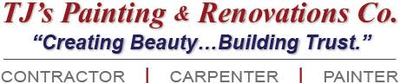 T.J.'s Painting & Renovations Co. logo