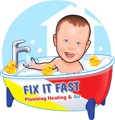 Fix It Fast Plumbing Heating & Air logo