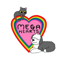 Mega Hearts logo