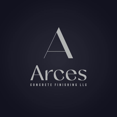 Arce’s concrete finishing logo