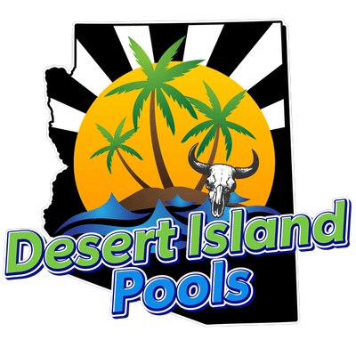 DESERT ISLAND POOLS logo