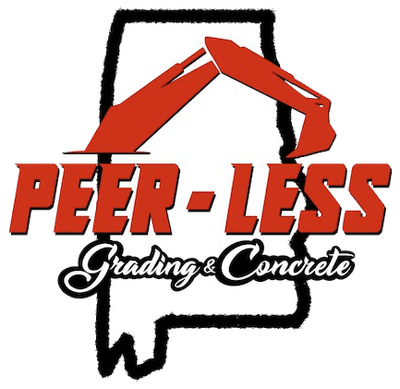 Peer-Less Grading & Concrete logo