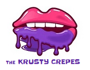 THE KRUSTY CREPES logo