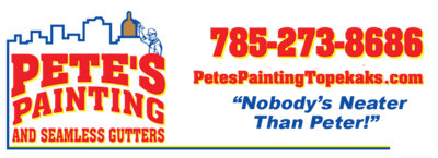 Pete's Painting and Seamless Gutters logo