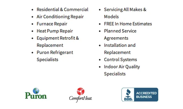 Complete Comfort Heating and Cooling