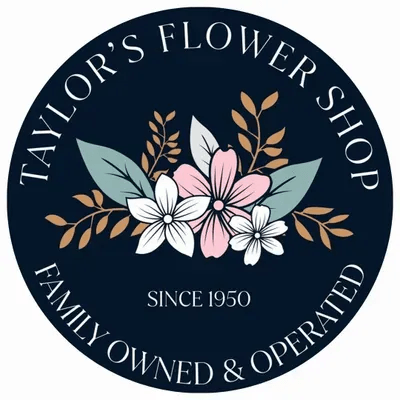 Taylor's Flower Shop logo