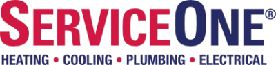 ServiceOne Heating, Cooling, Plumbing, and Electrical logo