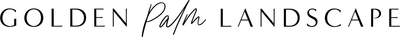 Golden Palm Landscape logo