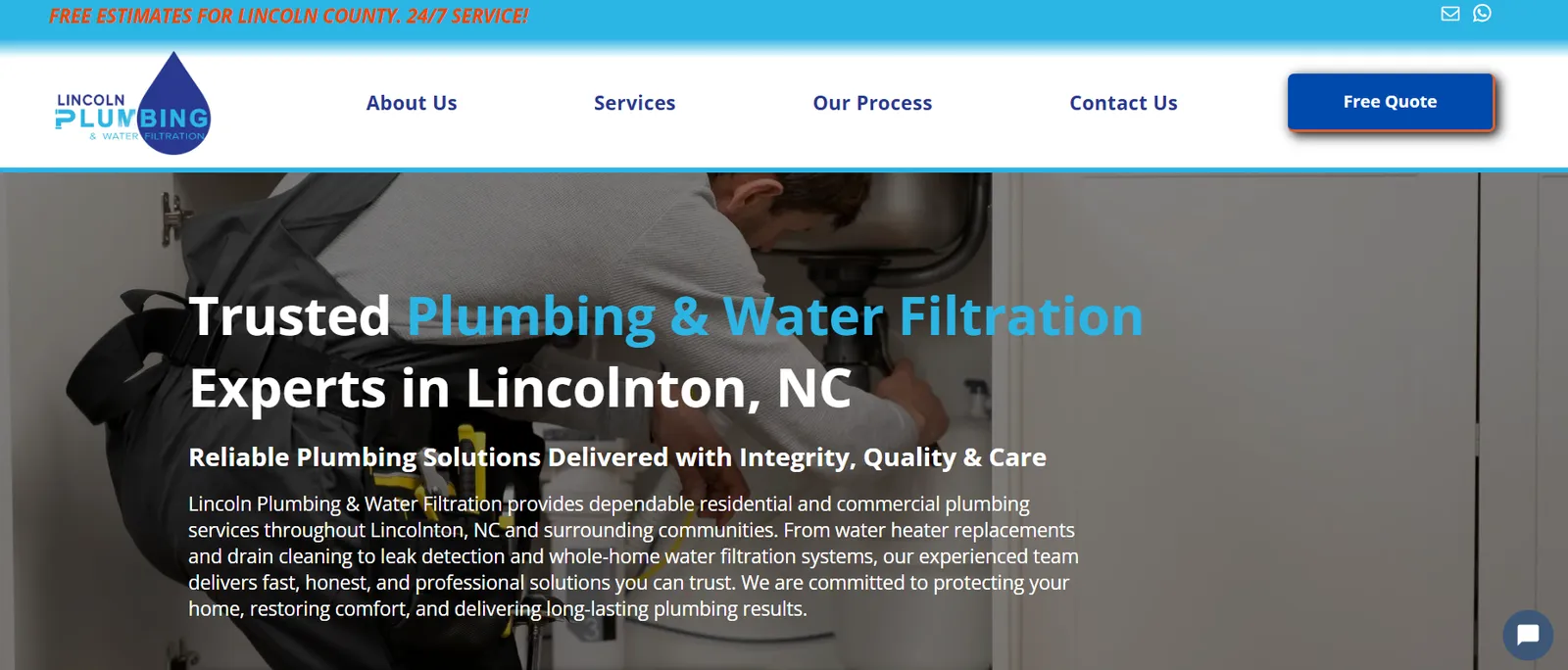 Lincoln Plumbing & Water Filtration LLC