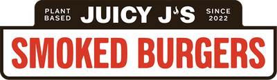 Juicy J’s Smoked Burgers 100% Plant Based! logo