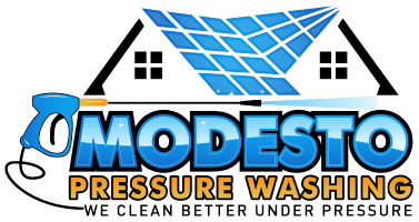 Modesto Pressure Washing logo
