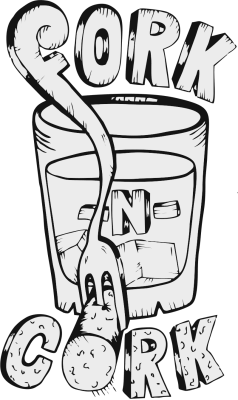 The Fork n' Cork logo