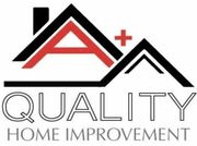 A+ QUALITY HOME IMPROVEMENT logo