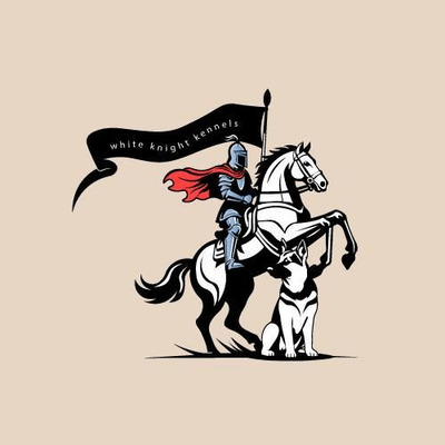 White Knight Kennels logo