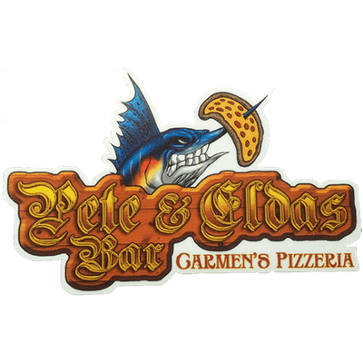 Pete and Elda's Bar / Carmen's Pizzeria logo
