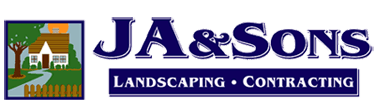 j a and sons baltimore Landscaping logo