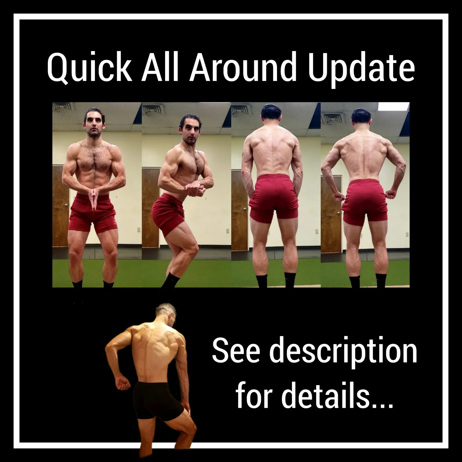 Justin Rivelli’s Physique Transformations