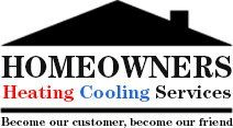 Homeowners Heating Cooling Services logo