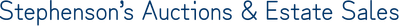 Stephenson's Auction logo