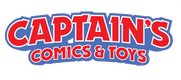 Captains Comics and Toys logo