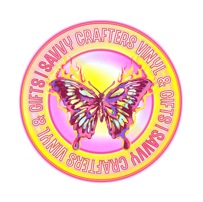 Savvy Crafters Vinyl & Gifts logo