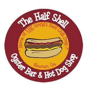 The Half Shell Oyster Bar & Hot Dog Shop logo