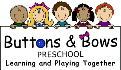 Buttons and Bows Preschool logo