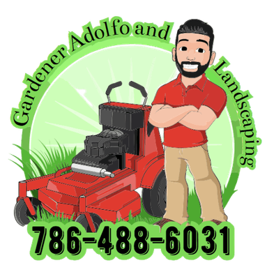Gardener Adolfo and Landscaping logo