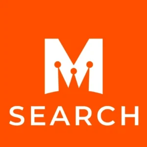 M SEARCH logo