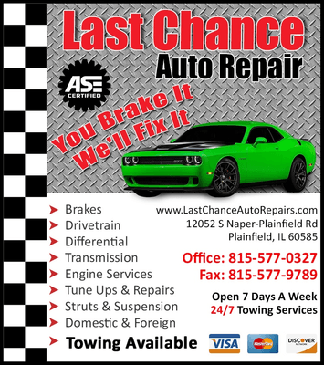 Last Chance Auto Repair For Cars Trucks logo