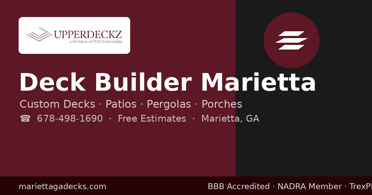 Deck Builder Marietta