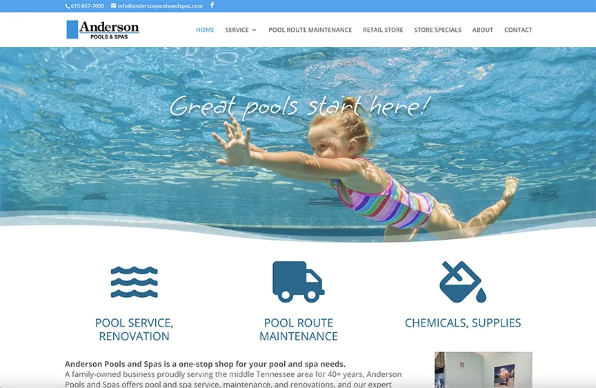 Anderson Pools and Spas