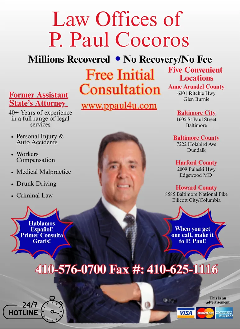 Law Offices of P. Paul Cocoros