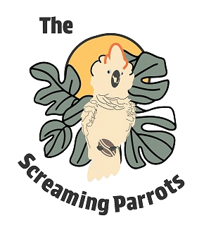 The Screaming Parrots logo