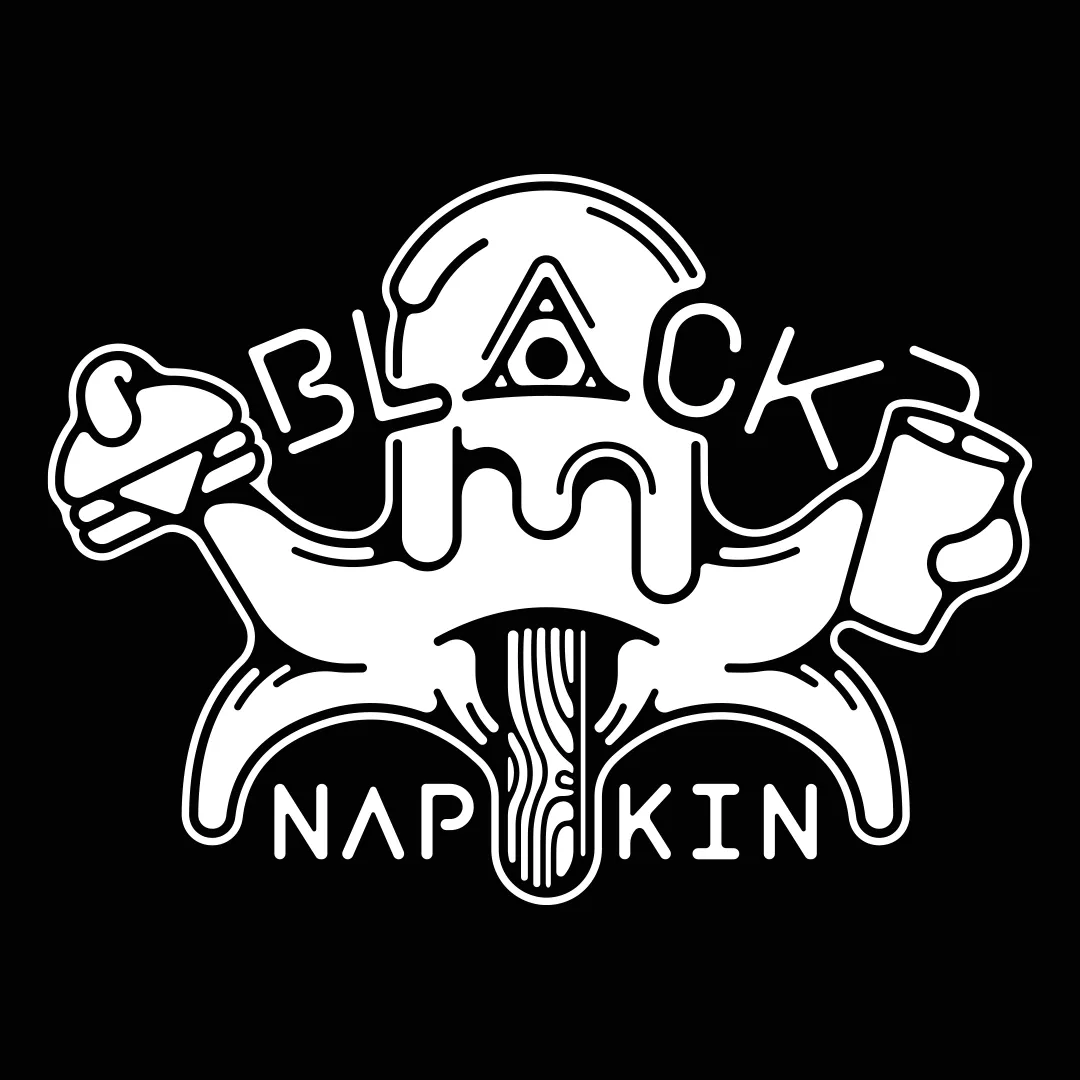 BLACK NAPKIN