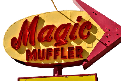 Magic Muffler & Brake logo
