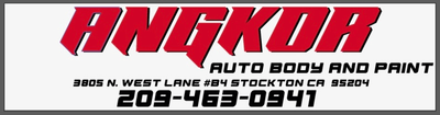 ANGKOR AUTOBODY & PAINT logo
