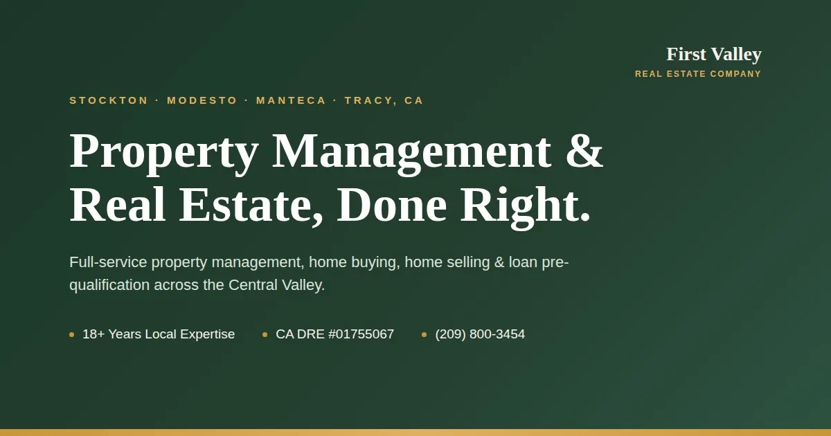 First Valley Real Estate Company