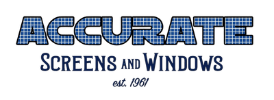 Accurate Screens and Windows logo
