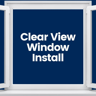 Clear View Window Install logo