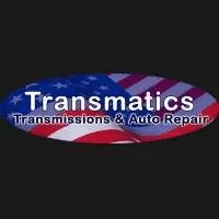 Transmatics Transmissions and Auto Repair logo