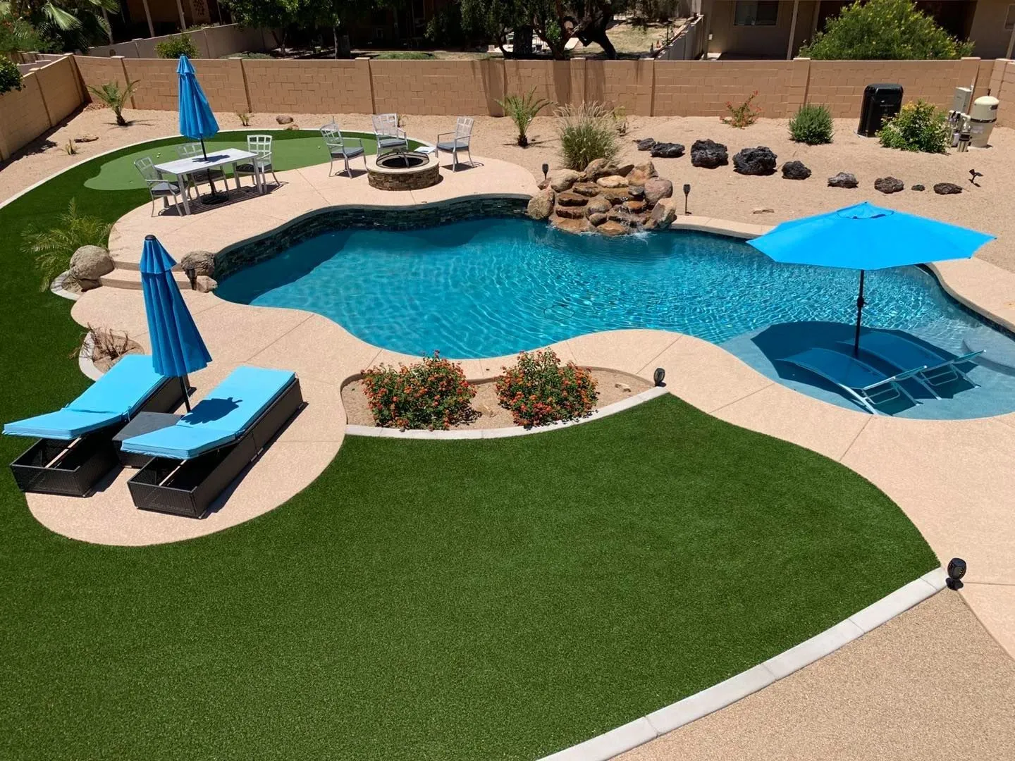 Enchanted Landscape and Pools
