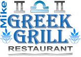 MIKE GREEK GRILL logo
