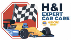 H & I Expert Car Care logo