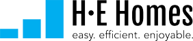 H•E Homes logo