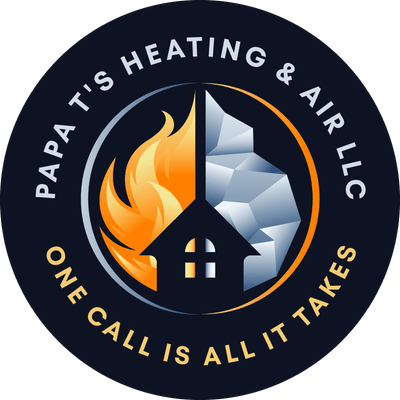 Papa T's Heating and Air logo