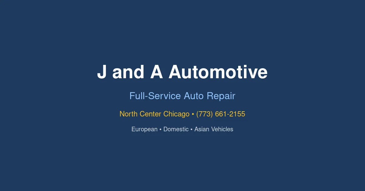 J and A Automotive